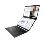 Asus | Zenbook Duo UX8406CA-PZ009W | Basalt Gray | 14" | OLED | Touchscreen | 3K | 2880 x 1800 pixels | Glossy | Intel Core Ultra 9 | 285H | 32 GB | LPDDR5X | Solid-state drive capacity 2000 GB | Intel Graphics | Windows 11 Home | 802.11be | Bluetooth version 5.4 | Keyboard language US international | Keyboard backlit