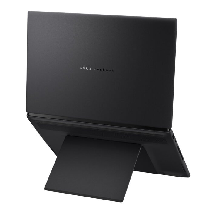 Asus | Zenbook Duo UX8407AA-SN066W | Moher Gray | 14" | OLED | Touchscreen | 2.8K | 2880 x 1800 pixels | 144 Hz | Anti-Reflective | Intel Core Ultra X9 | 378H | 32 GB | LPDDR5X | Solid-state drive capacity 2000 GB | Intel Arc Graphics | Windows 11 Pro | 802.11be | Bluetooth version 5.4 | Keyboard language US international | Keyboard backlit | Warranty 24 month(s) | Battery warranty 12 month(s)