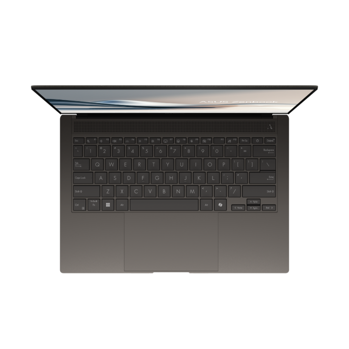 Asus | Zenbook S14 UX5406SA-PV050W | Zumaia Gray | 14 " | OLED | 3K | 2880 x 1800 pixels | 120 Hz | Intel Core Ultra 7 | 258V | 32 GB | LPDDR5X | Solid-state drive capacity 1000 GB | Intel Arc Graphics | Windows 11 Home | 802.11be | Bluetooth version 5.4 | Keyboard language US international | Keyboard backlit | Warranty 24 month(s) | Battery warranty 12 month(s)