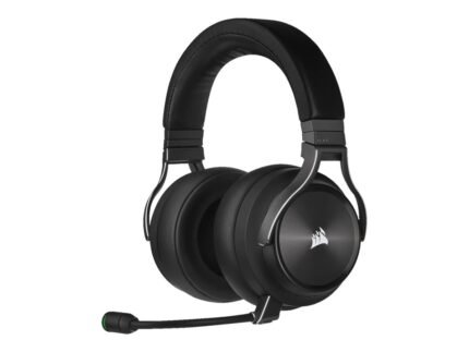 Corsair | High-Fidelity Gaming Headset | VIRTUOSO RGB WIRELESS XT | Wireless/Wired | Over-Ear | Black | Wireless