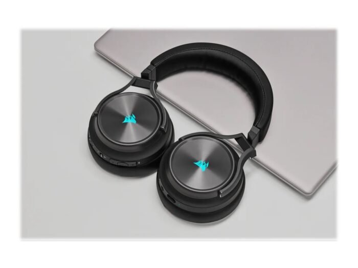 Corsair | High-Fidelity Gaming Headset | VIRTUOSO RGB WIRELESS XT | Wireless/Wired | Over-Ear | Black | Wireless