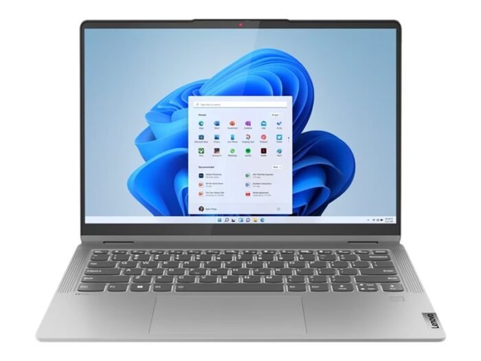 Lenovo IdeaPad Flex 5 14ABR8 | Arctic Grey | 14" | IPS | Touchscreen | WUXGA | 1920 x 1200 pixels | Glossy | AMD Ryzen 5 | 5625U | 16 GB | Soldered LPDDR4x | Solid-state drive capacity 512 GB | AMD Radeon Graphics | Windows 11 Home | 802.11ax | Bluetooth version 5.3 | Keyboard language English | Keyboard backlit | Warranty 24 month(s) | Battery warranty 12 month(s)