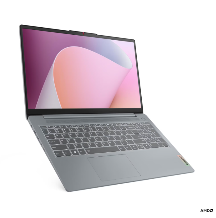 Lenovo IdeaPad Slim 3 15ABR8 AMD | Arctic Grey | 15.6" | IPS | FHD | 1920 x 1080 pixels | Anti-glare | AMD Ryzen 7 | 5825U | 16 GB | Soldered DDR4 | Solid-state drive capacity 512 GB | AMD Radeon Graphics | Windows 11 Home | 802.11ax | Bluetooth version 5.2 | Keyboard language English | Warranty 24 month(s) | Battery warranty 12 month(s)