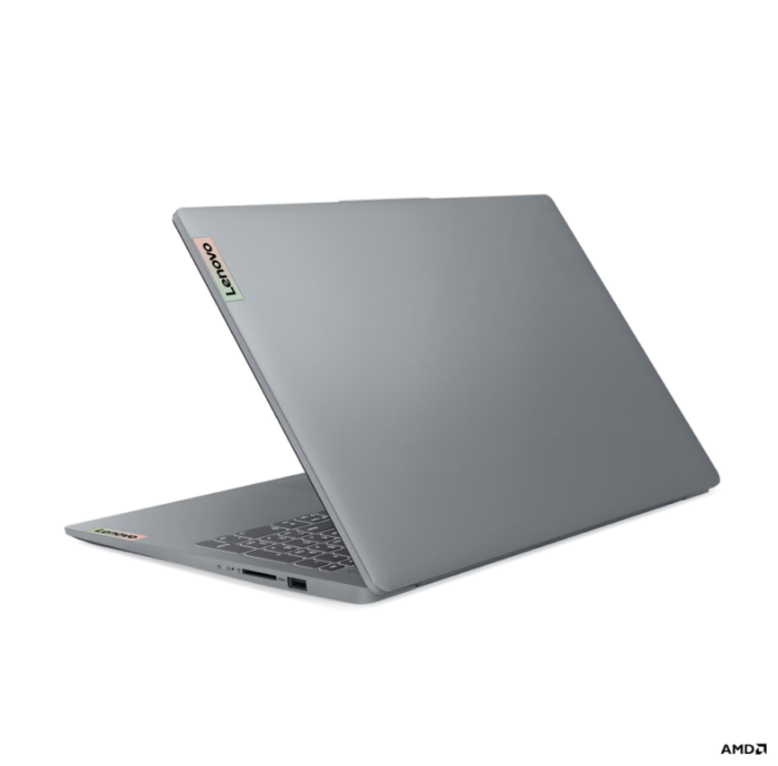 Lenovo IdeaPad Slim 3 15ABR8 AMD | Arctic Grey | 15.6" | IPS | FHD | 1920 x 1080 pixels | Anti-glare | AMD Ryzen 7 | 5825U | 16 GB | Soldered DDR4 | Solid-state drive capacity 512 GB | AMD Radeon Graphics | Windows 11 Home | 802.11ax | Bluetooth version 5.2 | Keyboard language English | Warranty 24 month(s) | Battery warranty 12 month(s)