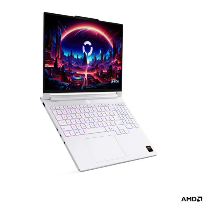 Lenovo Legion 7 16AGP11 AMD | Glacier White | 16" | OLED | WQXGA | 2560 x 1600 pixels | Glossy | AMD Ryzen AI 7 | 450 | 32 GB | Soldered LPDDR5X | Solid-state drive capacity 1000 GB | NVIDIA GeForce RTX 5060 | GDDR7 | 8 GB | Windows Home 11 | 802.11be | Bluetooth version 5.4 | Keyboard language English | Keyboard backlit | Warranty 24 month(s) | Battery warranty 12 month(s)