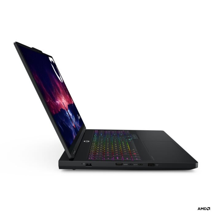 Lenovo Legion Pro 5 16AFR10 | Eclipse Black | 16" | OLED | WQXGA | 2560 x 1600 pixels | 165 Hz | Glossy | AMD Ryzen 9 | 9955HX | 32 (2x16GB) GB | SO-DIMM DDR5 | Solid-state drive capacity 1000 GB | NVIDIA GeForce RTX 5070 | GDDR7 | 8 GB | Windows 11 Home | 802.11be | Bluetooth version 5.4 | Keyboard language US international | Keyboard backlit | Warranty 24 month(s) | Battery warranty 12 month(s)
