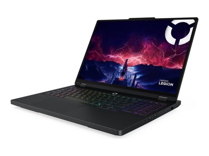Lenovo Legion Pro 5 16AFR10 | Eclipse Black | 16" | OLED | WQXGA | 2560 x 1600 pixels | 165 Hz | Glossy | AMD Ryzen 9 | 9955HX | 32 (2x16GB) GB | SO-DIMM DDR5 | Solid-state drive capacity 1000 GB | NVIDIA GeForce RTX 5070 | GDDR7 | 8 GB | Windows 11 Home | 802.11be | Bluetooth version 5.4 | Keyboard language US international | Keyboard backlit | Warranty 24 month(s) | Battery warranty 12 month(s)