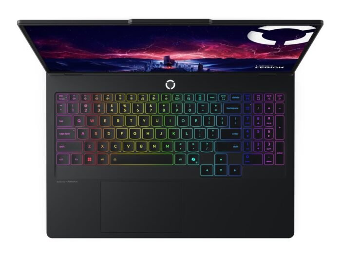 Lenovo Legion Pro 5 16AFR10 | Eclipse Black | 16" | OLED | WQXGA | 2560 x 1600 pixels | 165 Hz | Glossy | AMD Ryzen 9 | 9955HX | 32 (2x16GB) GB | SO-DIMM DDR5 | Solid-state drive capacity 1000 GB | NVIDIA GeForce RTX 5070 | GDDR7 | 8 GB | Windows 11 Home | 802.11be | Bluetooth version 5.4 | Keyboard language US international | Keyboard backlit | Warranty 24 month(s) | Battery warranty 12 month(s)