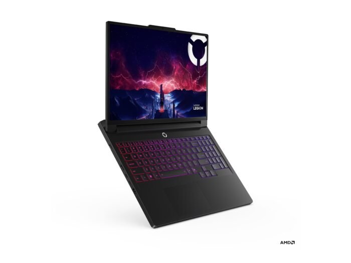 Lenovo Legion Pro 7 16AFR10H AMD | Eclipse Black | 16 " | OLED | WQXGA | 2560 x 1600 pixels | Glossy | AMD Ryzen 9 | 9955HX3D | 32 (2x16GB) GB | SODIMM DDR5 | Solid-state drive capacity 1000 GB | NVIDIA GeForce RTX 5080 | GDDR7 | 16 GB | Windows 11 Home | 802.11be | Bluetooth version 5.4 | Keyboard language English | Keyboard backlit | Warranty 24 month(s) | Battery warranty 12 month(s)