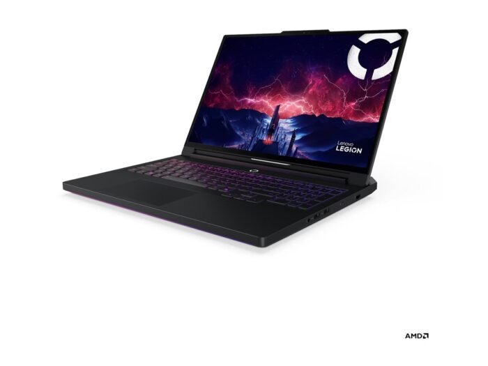 Lenovo Legion Pro 7 16AFR10H AMD | Eclipse Black | 16 " | OLED | WQXGA | 2560 x 1600 pixels | Glossy | AMD Ryzen 9 | 9955HX3D | 32 (2x16GB) GB | SODIMM DDR5 | Solid-state drive capacity 1000 GB | NVIDIA GeForce RTX 5080 | GDDR7 | 16 GB | Windows 11 Home | 802.11be | Bluetooth version 5.4 | Keyboard language English | Keyboard backlit | Warranty 24 month(s) | Battery warranty 12 month(s)