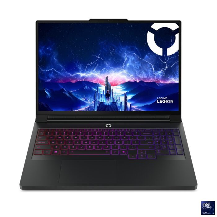 Lenovo Legion Pro 7 16IAX10H | Eclipse Black | 16" | OLED | WQXGA | 2560 x 1600 pixels | Intel Core Ultra 9 | 275HX | 32 GB | CSODIMM DDR5 | Solid-state drive capacity 2x1000 GB | NVIDIA GeForce RTX 5080 | GDDR7 | 16 GB | Windows 11 Home | 802.11be | Bluetooth version 5.4 | Keyboard language English | Keyboard backlit | Warranty 24 month(s) | Battery warranty 12 month(s)