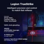 Lenovo Legion Pro 7 16IAX10H | Eclipse Black | 16" | OLED | WQXGA | 2560 x 1600 pixels | Intel Core Ultra 9 | 275HX | 32 GB | CSODIMM DDR5 | Solid-state drive capacity 2x1000 GB | NVIDIA GeForce RTX 5080 | GDDR7 | 16 GB | Windows 11 Home | 802.11be | Bluetooth version 5.4 | Keyboard language English | Keyboard backlit | Warranty 24 month(s) | Battery warranty 12 month(s)