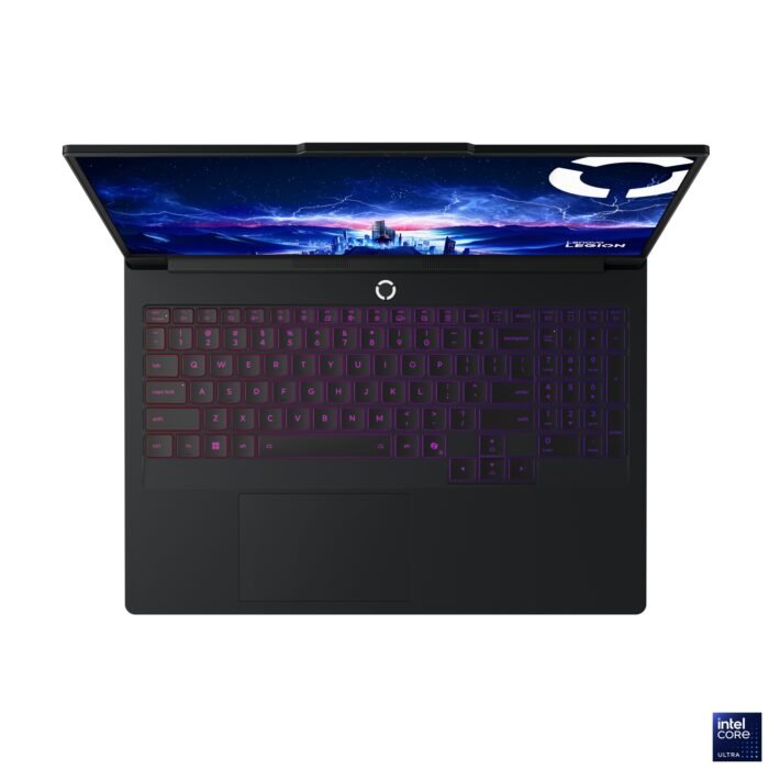 Lenovo Legion Pro 7 16IAX10H | Eclipse Black | 16" | OLED | WQXGA | 2560 x 1600 pixels | Intel Core Ultra 9 | 275HX | 32 GB | CSODIMM DDR5 | Solid-state drive capacity 2x1000 GB | NVIDIA GeForce RTX 5080 | GDDR7 | 16 GB | Windows 11 Home | 802.11be | Bluetooth version 5.4 | Keyboard language English | Keyboard backlit | Warranty 24 month(s) | Battery warranty 12 month(s)