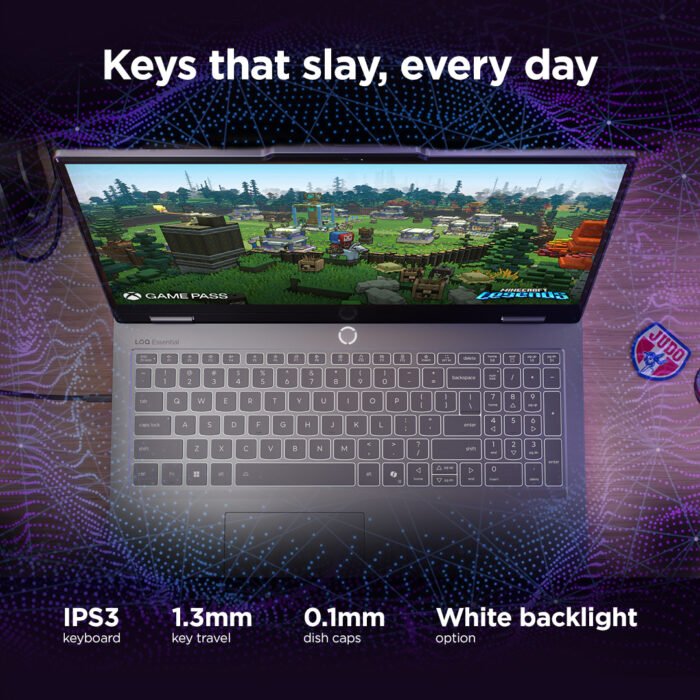 Lenovo LOQ 15IRX10 | Luna Grey | 15.6 " | IPS | FHD | 1920 x 1080 pixels | Anti-glare | Intel Core i5 | i5-13450HX | 16 GB | SO-DIMM DDR5 | Solid-state drive capacity 1000 GB | NVIDIA GeForce RTX 5060 | GDDR7 | 8 GB | Windows 11 Home | 802.11ax | Bluetooth version 5.2 | Keyboard language English | Keyboard backlit | Warranty 24 month(s) | Battery warranty 12 month(s)