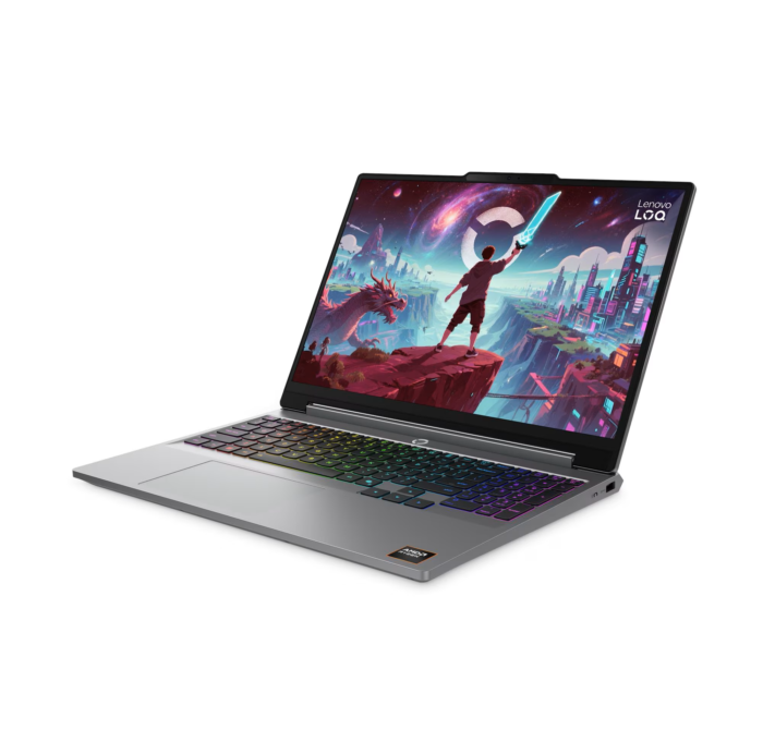 Lenovo | LOQ Essential 15ARP11 | Luna Grey | 15.6" | IPS | FHD | 1920 x 1080 pixels | 144 Hz | Anti-glare | AMD Ryzen 7 | 170 | 16 GB | SODIMM DDR5 | NVIDIA GeForce RTX 5060 | GDDR7 | 8 GB | Windows 11 Home | 802.11ax | Bluetooth version 5.2 | Keyboard language US international | Keyboard backlit | Warranty 24 month(s) | Battery warranty 12 month(s)