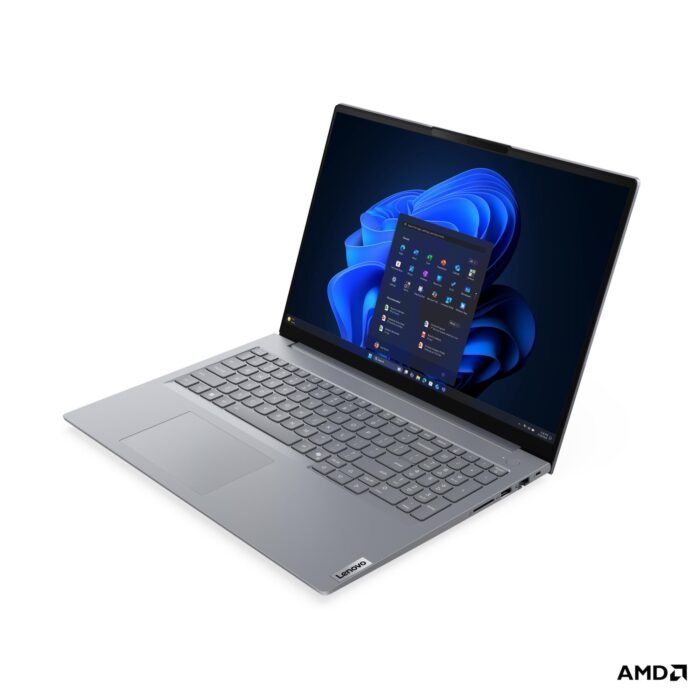 Lenovo ThinkBook 16 G9 AHP | Arctic Grey | 16" | IPS | WUXGA | 1920 x 1200 pixels | Anti-glare | AMD Ryzen 5 | 220 | 16 GB | SODIMM DDR5 | Solid-state drive capacity 512 GB | AMD Radeon 740M Graphics | Windows 11 Pro | 802.11be | Bluetooth version 5.4 | Keyboard language Nordic | Keyboard backlit | Warranty 24 month(s) | Battery warranty 12 month(s)
