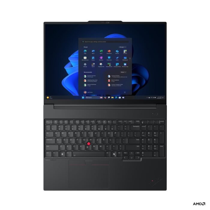 Lenovo ThinkPad E16 G3 AMD | Black | 16" | IPS | WUXGA | 1920 x 1200 pixels | Anti-glare | AMD Ryzen 5 | 230 | 16 GB | SO-DIMM DDR5 | Solid-state drive capacity 512 GB | AMD Radeon 760M Graphics | Windows 11 Pro | 802.11ax | Bluetooth version 5.3 | Keyboard language English | Keyboard backlit | Warranty 36 month(s) | Battery warranty 12 month(s)