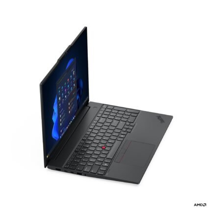 Lenovo ThinkPad E16 G3 AMD | Black | 16" | IPS | WUXGA | 1920 x 1200 pixels | Anti-glare | AMD Ryzen 5 | 230 | 16 GB | SO-DIMM DDR5 | Solid-state drive capacity 512 GB | AMD Radeon 760M Graphics | Windows 11 Pro | 802.11ax | Bluetooth version 5.3 | Keyboard language English | Keyboard backlit | Warranty 36 month(s) | Battery warranty 12 month(s)