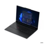 Lenovo ThinkPad E16 G3 AMD | Black | 16" | IPS | WUXGA | 1920 x 1200 pixels | Anti-glare | AMD Ryzen 5 | 230 | 16 GB | SO-DIMM DDR5 | Solid-state drive capacity 512 GB | AMD Radeon 760M Graphics | Windows 11 Pro | 802.11ax | Bluetooth version 5.3 | Keyboard language English | Keyboard backlit | Warranty 36 month(s) | Battery warranty 12 month(s)