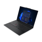 Lenovo ThinkPad E16 G3 Intel | Black | 16" | IPS | WUXGA | 1920 x 1200 pixels | Anti-glare | Intel Core Ultra 5 | 226V | 16 GB | Soldered LPDDR5X | Solid-state drive capacity 512 GB | Intel Arc Graphics 130V | Windows 11 Pro | 802.11ax | Bluetooth version 5.3 | Keyboard language English | Keyboard backlit | Warranty 36 month(s) | Battery warranty 12 month(s)