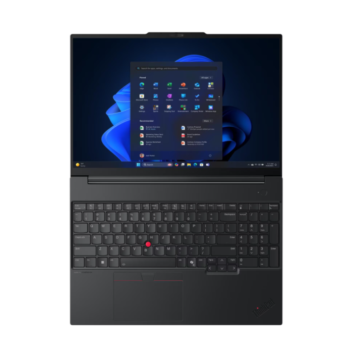 Lenovo ThinkPad E16 G3 Intel | Black | 16" | IPS | WUXGA | 1920 x 1200 pixels | Anti-glare | Intel Core Ultra 7 | 258V | 32 GB | Soldered LPDDR5X | Solid-state drive capacity 512 GB | Intel Arc Graphics 140V | Windows 11 Pro | 802.11ax | Bluetooth version 5.3 | Keyboard language English | Keyboard backlit | Warranty 36 month(s) | Battery warranty 12 month(s)
