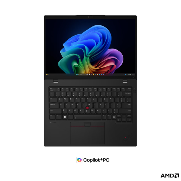 Lenovo ThinkPad L14 G7 AMD | Black | 14" | IPS | WUXGA | 1920 x 1200 pixels | Anti-glare | AMD Ryzen AI 5 | 430 | 16 GB | SODIMM DDR5 | Solid-state drive capacity 512 GB | AMD Radeon 840M Graphics | Windows 11 Pro | 802.11be | Bluetooth version 5.4 | Keyboard language Nordic | Keyboard backlit | Warranty 36 month(s) | Battery warranty 12 month(s)