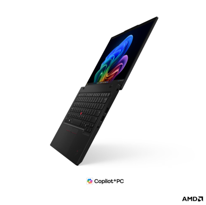 Lenovo ThinkPad L14 G7 AMD | Black | 14" | IPS | WUXGA | 1920 x 1200 pixels | Anti-glare | AMD Ryzen AI 5 | 430 | 16 GB | SODIMM DDR5 | Solid-state drive capacity 512 GB | AMD Radeon 840M Graphics | Windows 11 Pro | 802.11be | Bluetooth version 5.4 | Keyboard language Nordic | Keyboard backlit | Warranty 36 month(s) | Battery warranty 12 month(s)