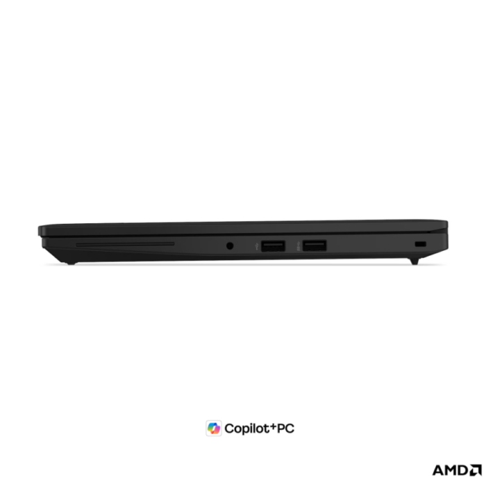 Lenovo ThinkPad L14 G7 AMD | Black | 14" | IPS | WUXGA | 1920 x 1200 pixels | Anti-glare | AMD Ryzen AI 5 | 430 | 16 GB | SODIMM DDR5 | Solid-state drive capacity 512 GB | AMD Radeon 840M Graphics | Windows 11 Pro | 802.11be | Bluetooth version 5.4 | Keyboard language Nordic | Keyboard backlit | Warranty 36 month(s) | Battery warranty 12 month(s)