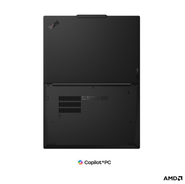 Lenovo ThinkPad T14 G7 AMD | Black | 14" | IPS | WUXGA | 1920 x 1200 pixels | Anti-glare | AMD Ryzen AI 5 PRO | 440 | 16 GB | SODIMM DDR5 | Solid-state drive capacity 512 GB | AMD Radeon 840M Graphics | Windows 11 Pro | 802.11be | Bluetooth version 5.4 | Keyboard language English | Keyboard backlit | Warranty 36 month(s) | Battery warranty 12 month(s)