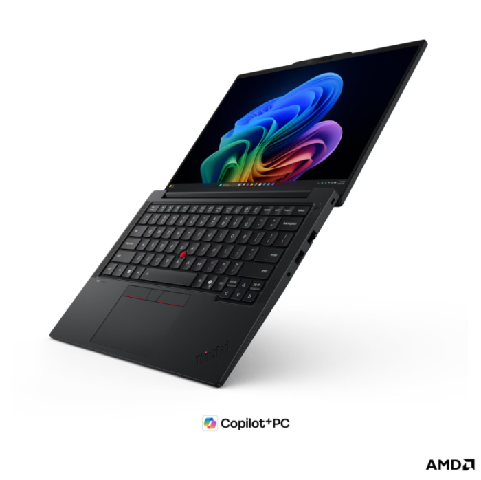 Lenovo ThinkPad T14 G7 AMD | Black | 14" | IPS | WUXGA | 1920 x 1200 pixels | Anti-glare | AMD Ryzen AI 5 PRO | 440 | 16 GB | SODIMM DDR5 | Solid-state drive capacity 512 GB | AMD Radeon 840M Graphics | Windows 11 Pro | 802.11be | Bluetooth version 5.4 | Keyboard language English | Keyboard backlit | Warranty 36 month(s) | Battery warranty 12 month(s)