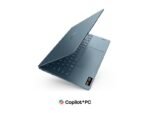 Lenovo Yoga Slim 7 14AKP10 AMD | Tidal Teal | 14" | OLED | WUXGA | 1920 x 1200 pixels | Glossy | AMD Ryzen AI 5 | 340 | 16 GB | Soldered LPDDR5 | Solid-state drive capacity 512 GB | AMD Radeon 840M Graphics | Windows 11 Home | 802.11be | Bluetooth version 5.4 | Keyboard language English | Keyboard backlit | Warranty 24 month(s) | Battery warranty 12 month(s)