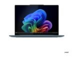Lenovo Yoga Slim 7 14AKP10 AMD | Tidal Teal | 14" | OLED | WUXGA | 1920 x 1200 pixels | Glossy | AMD Ryzen AI 5 | 340 | 16 GB | Soldered LPDDR5 | Solid-state drive capacity 512 GB | AMD Radeon 840M Graphics | Windows 11 Home | 802.11be | Bluetooth version 5.4 | Keyboard language English | Keyboard backlit | Warranty 24 month(s) | Battery warranty 12 month(s)