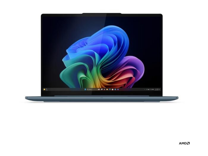 Lenovo Yoga Slim 7 14AKP10 AMD | Tidal Teal | 14" | OLED | WUXGA | 1920 x 1200 pixels | Glossy | AMD Ryzen AI 5 | 340 | 16 GB | Soldered LPDDR5 | Solid-state drive capacity 512 GB | AMD Radeon 840M Graphics | Windows 11 Home | 802.11be | Bluetooth version 5.4 | Keyboard language English | Keyboard backlit | Warranty 24 month(s) | Battery warranty 12 month(s)