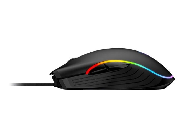 MSI FORGE GM300 Gaming Mouse, optical, wired, 7200 DPI, USB 2.0, Black