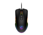 MSI FORGE GM300 Gaming Mouse, optical, wired, 7200 DPI, USB 2.0, Black