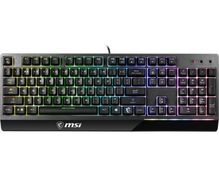 MSI Vigor GK30 Gaming Keyboard, Wired, RGB, US, Black