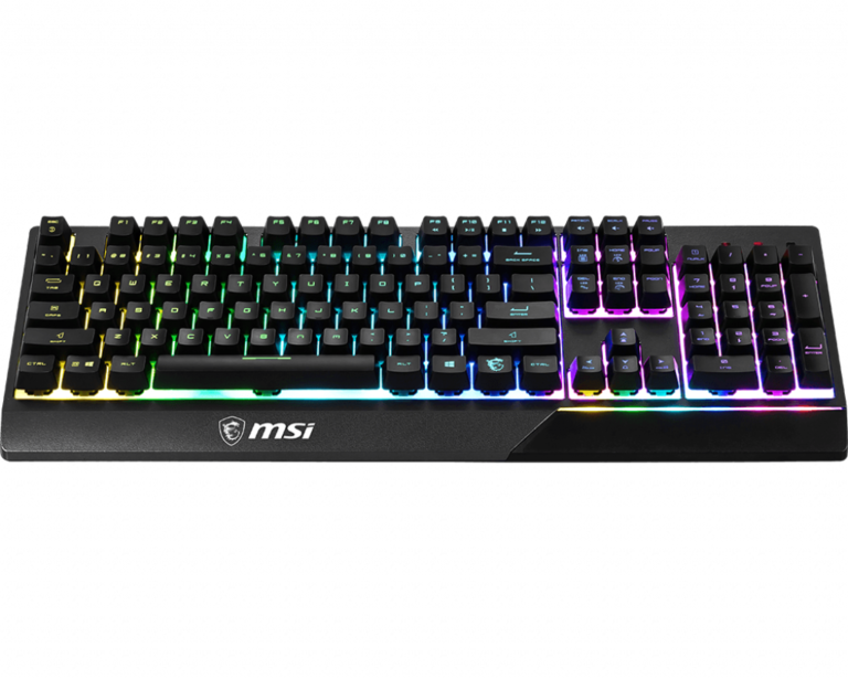 MSI Vigor GK30 Gaming Keyboard, Wired, RGB, US, Black