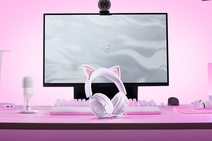 Razer Gaming Headset | Kraken Kitty V3 X | Wired | Over-Ear | Microphone | White