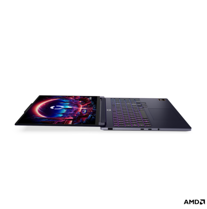 Lenovo Legion 7 16AGP11 AMD | Nebula | 16" | OLED | WQXGA | 2560 x 1600 pixels | Glossy | AMD Ryzen AI 7 | 450 | 32 GB | Soldered LPDDR5X | Solid-state drive capacity 1000 GB | NVIDIA GeForce RTX 5060 | GDDR7 | 8 GB | Windows 11 Home | 802.11be | Bluetooth version 5.4 | Keyboard language English | Keyboard backlit | Warranty 24 month(s) | Battery warranty 12 month(s)