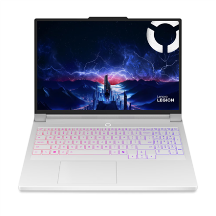 Lenovo Legion Pro 7 16IAX10H Intel | Glacier White | 16" | OLED | WQXGA | 2560 x 1600 pixels | Glossy | Intel Core Ultra 9 | 290HX Plus | 64 (2x32GB) GB | CSODIMM DDR5 | Solid-state drive capacity 2000 GB | NVIDIA GeForce RTX 5090 | GDDR7 | 24 GB | Windows 11 Home | 802.11be | Bluetooth version 5.4 | Keyboard language Nordic | Keyboard backlit | Warranty 24 month(s) | Battery warranty 12 month(s)