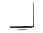 Lenovo ThinkPad E14 G7 Intel | Black | 14" | IPS | WUXGA | 1920 x 1200 pixels | Anti-glare | Intel Core Ultra 7 | 258V | 32 GB | Soldered LPDDR5x | Solid-state drive capacity 512 GB | Intel Arc Graphics 140V | Windows 11 Pro | 802.11ax | Bluetooth version 5.3 | Keyboard language English | Keyboard backlit | Warranty 36 month(s) | Battery warranty 12 month(s)