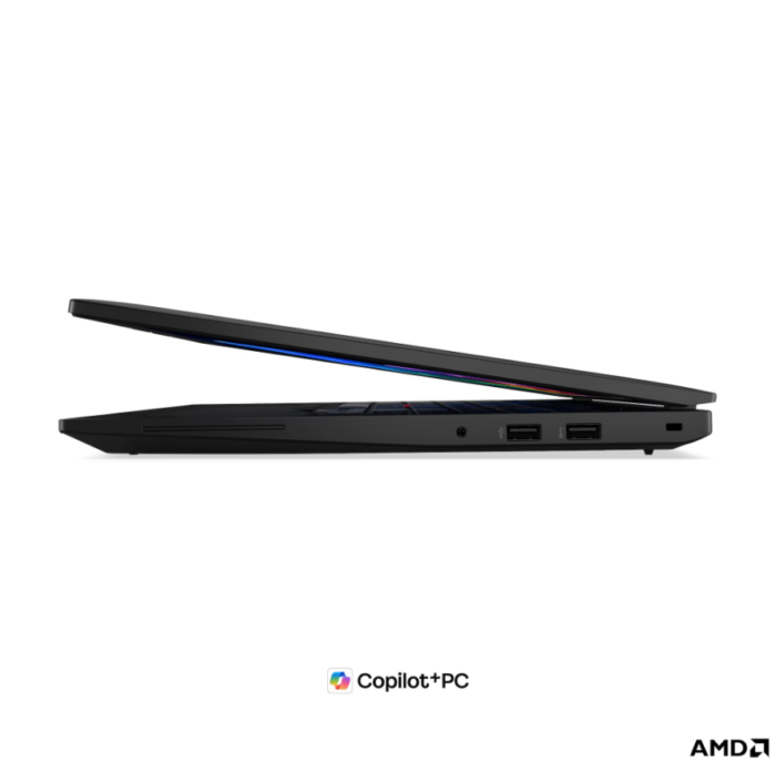Lenovo ThinkPad L16 G3 AMD | Black | 16" | IPS | WUXGA | 1920 x 1200 pixels | Anti-glare | AMD Ryzen AI 5 | 430 | 16 GB | SODIMM DDR5 | Solid-state drive capacity 512 GB | AMD Radeon 840M Graphics | Windows 11 Pro | 802.11be | Bluetooth version 5.4 | 4G upgradable | Keyboard language Nordic | Keyboard backlit | Warranty 36 month(s) | Battery warranty 12 month(s)