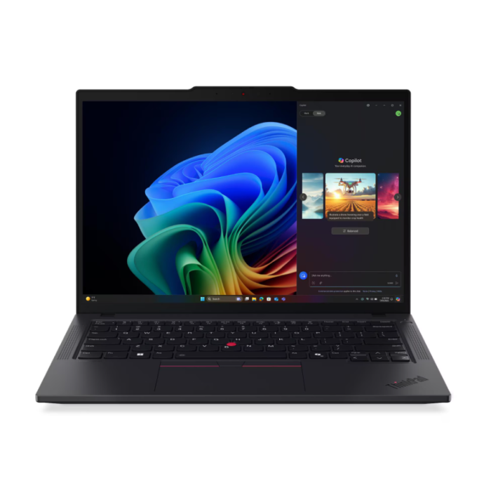 Lenovo ThinkPad T14 G6 Intel | Black | 14" | IPS | WUXGA | 1920 x 1200 pixels | Anti-glare | Intel Core Ultra 7 | 258V | 32 GB | Soldered LPDDR5X | Solid-state drive capacity 512 GB | Intel Arc Graphics 140V | Windows 11 Pro | 802.11be | Bluetooth version 5.4 | 5G Upgradable | Keyboard language Nordic | Keyboard backlit | Warranty 36 month(s) | Battery warranty 12 month(s)