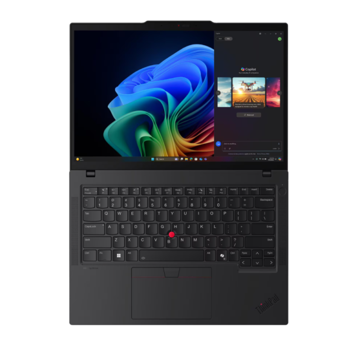 Lenovo ThinkPad T14 G6 Intel | Black | 14" | IPS | WUXGA | 1920 x 1200 pixels | Anti-glare | Intel Core Ultra 7 | 258V | 32 GB | Soldered LPDDR5X | Solid-state drive capacity 512 GB | Intel Arc Graphics 140V | Windows 11 Pro | 802.11be | Bluetooth version 5.4 | 5G Upgradable | Keyboard language Nordic | Keyboard backlit | Warranty 36 month(s) | Battery warranty 12 month(s)