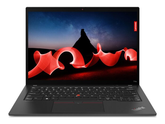 Lenovo ThinkPad T14s G6 Intel | Black | 14" | IPS | WUXGA | 1920 x 1200 pixels | Anti-glare | Intel Core Ultra 5 | 228V | 32 GB | Soldered LPDDR5x | Solid-state drive capacity 512 GB | Intel Arc Graphics 130V | Windows 11 Pro | 802.11be | Bluetooth version 5.4 | Keyboard language Nordic | Keyboard backlit | Warranty 36 month(s) | Battery warranty 12 month(s)