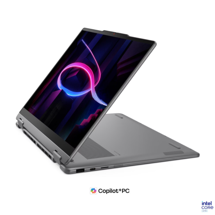 Lenovo Yoga 7 2-in-1 14IPH11 Intel | Luna Grey | 14" | OLED | Touchscreen | WUXGA | 1920 x 1200 pixels | Glossy | Intel Core Ultra 5 | 322 | 16 GB | Soldered LPDDR5X | Solid-state drive capacity 512 GB | Intel Graphics | Windows 11 Home | 802.11be | Bluetooth version 5.4 | Keyboard language English | Keyboard backlit | Warranty 24 month(s) | Battery warranty 12 month(s)