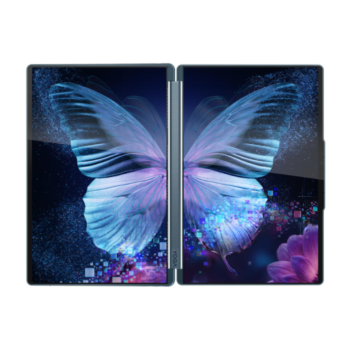 Lenovo Yoga Book 9 14IAH10 Intel | Tidal Teal | 2x14" | OLED | Touchscreen | 2.8K WQXGA+ | 2880 x 1800 pixels | Intel Core Ultra 7 | 255H | 32 GB | Soldered LPDDR5X | Solid-state drive capacity 1000 GB | Intel Arc 140T GPU | Windows 11 Home | 802.11be | Bluetooth version 5.4 | Keyboard language English | Keyboard backlit | Warranty 24 month(s) | Battery warranty 12 month(s)