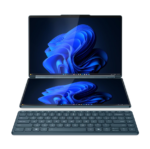 Lenovo Yoga Book 9 14IAH10 Intel | Tidal Teal | 2x14" | OLED | Touchscreen | 2.8K WQXGA+ | 2880 x 1800 pixels | Intel Core Ultra 7 | 255H | 32 GB | Soldered LPDDR5X | Solid-state drive capacity 1000 GB | Intel Arc 140T GPU | Windows 11 Home | 802.11be | Bluetooth version 5.4 | Keyboard language English | Keyboard backlit | Warranty 24 month(s) | Battery warranty 12 month(s)