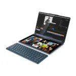 Lenovo Yoga Book 9 14IAH10 Intel | Tidal Teal | 2x14" | OLED | Touchscreen | 2.8K WQXGA+ | 2880 x 1800 pixels | Intel Core Ultra 7 | 255H | 32 GB | Soldered LPDDR5X | Solid-state drive capacity 1000 GB | Intel Arc 140T GPU | Windows 11 Home | 802.11be | Bluetooth version 5.4 | Keyboard language English | Keyboard backlit | Warranty 24 month(s) | Battery warranty 12 month(s)