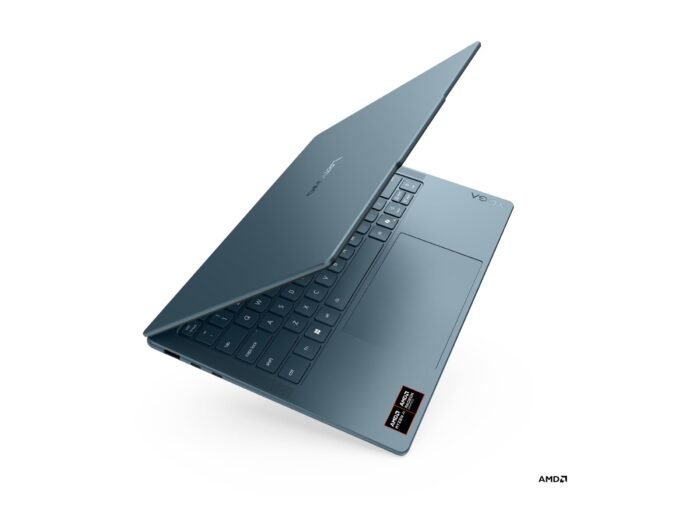 Lenovo Yoga Slim 7 14AKP10 AMD | Tidal Teal | 14" | OLED | WUXGA | 1920 x 1200 pixels | Glossy | AMD Ryzen AI 7 | 350 | 16 GB | Soldered LPDDR5X | Solid-state drive capacity 512 GB | AMD Radeon 860M Graphics | Windows 11 Home | 802.11be | Bluetooth version 5.4 | Keyboard language English | Keyboard backlit | Warranty 24 month(s) | Battery warranty 12 month(s)
